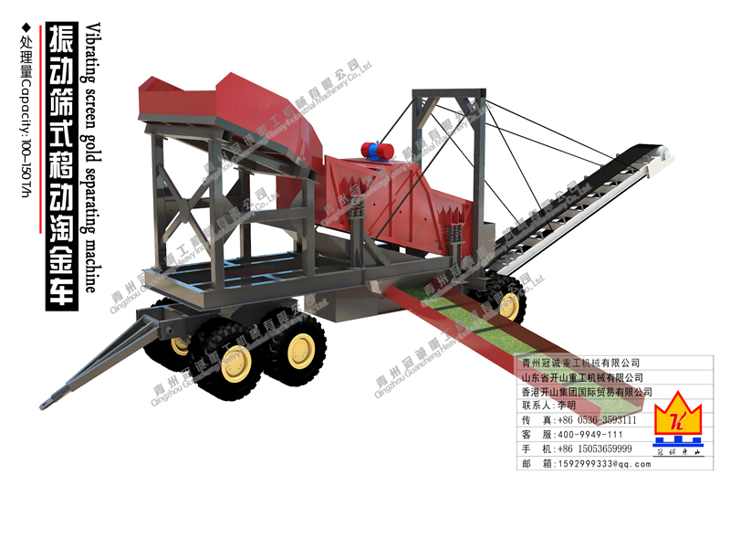 gold mining machine