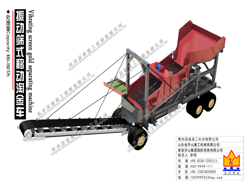 gold mining machine