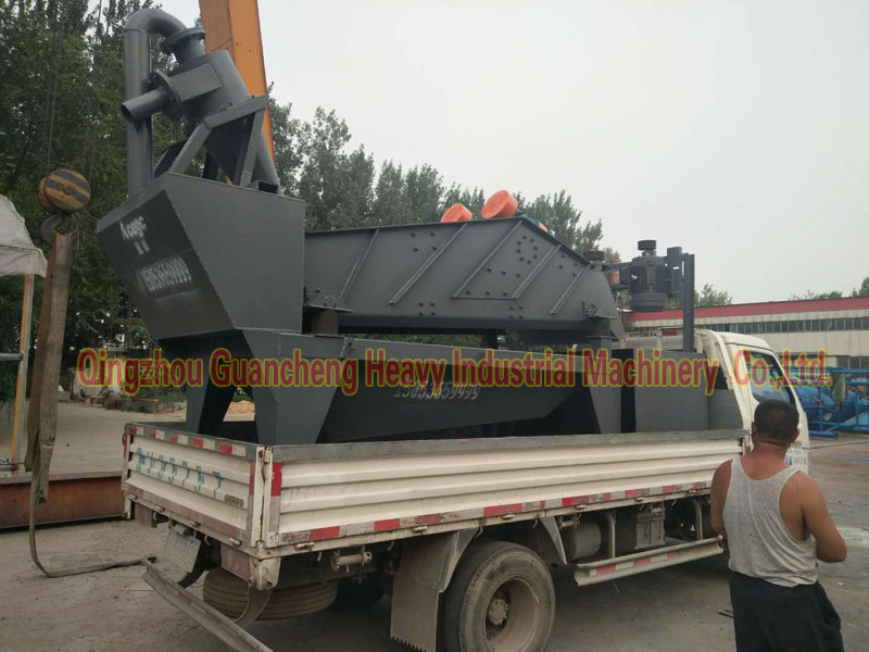 Sand recover machine