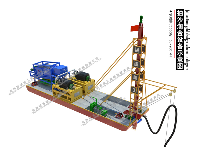 drilling suction dredger