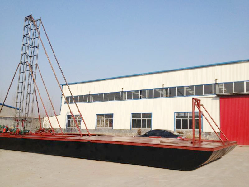 Drilling type sand dredger