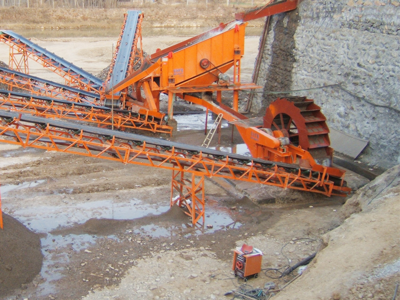 sand washing plant